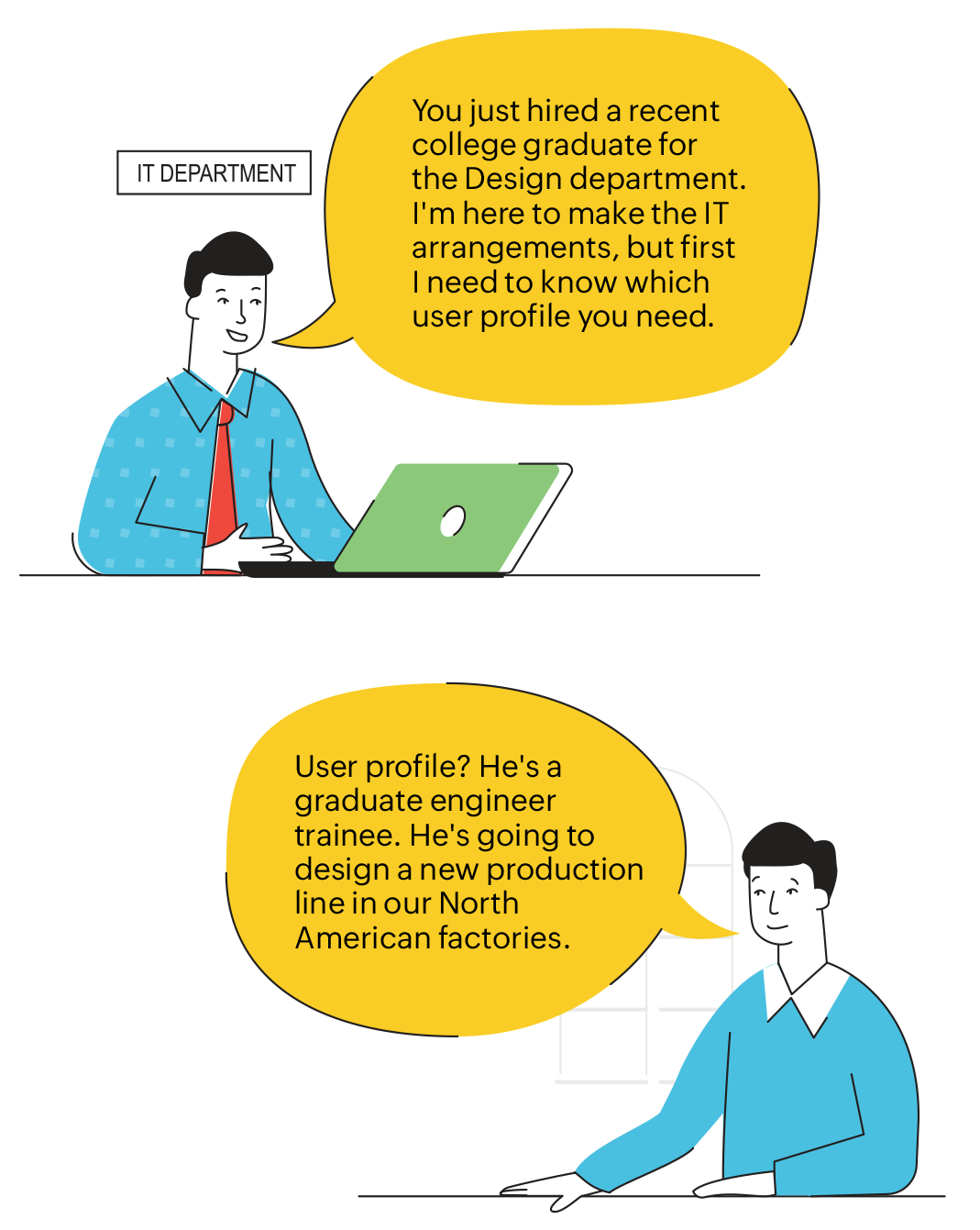 Comic : ITSM supply chain department