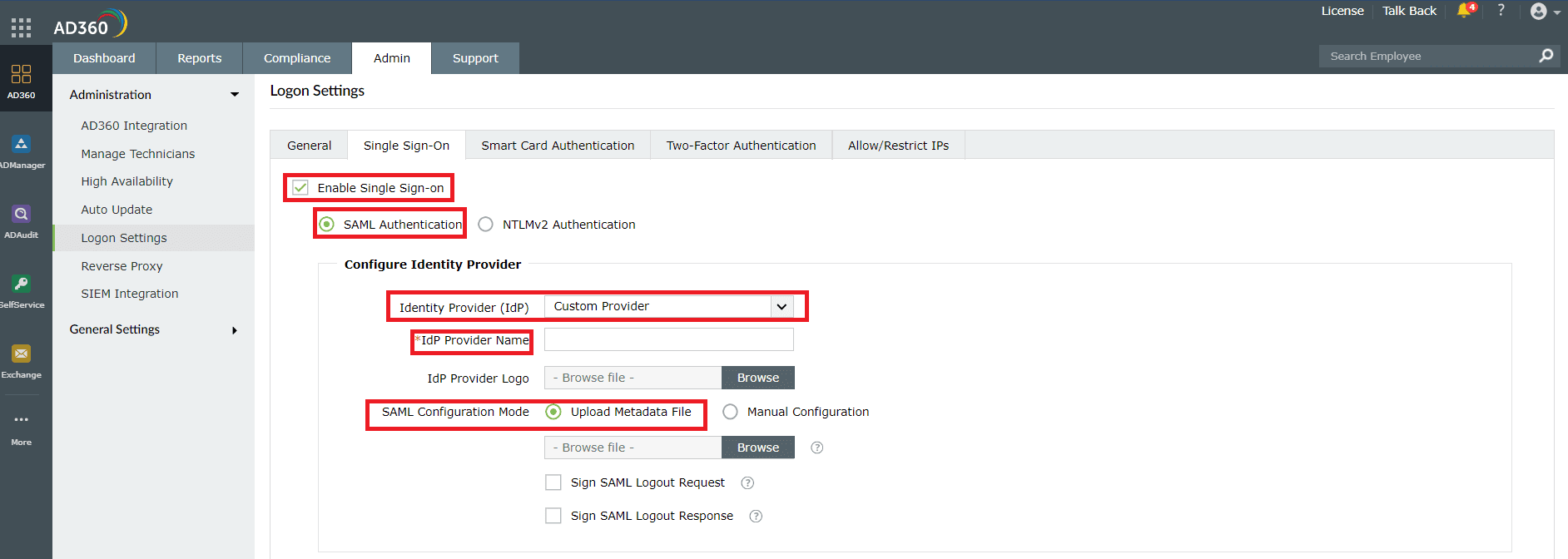 Configure Entra ID in AD360