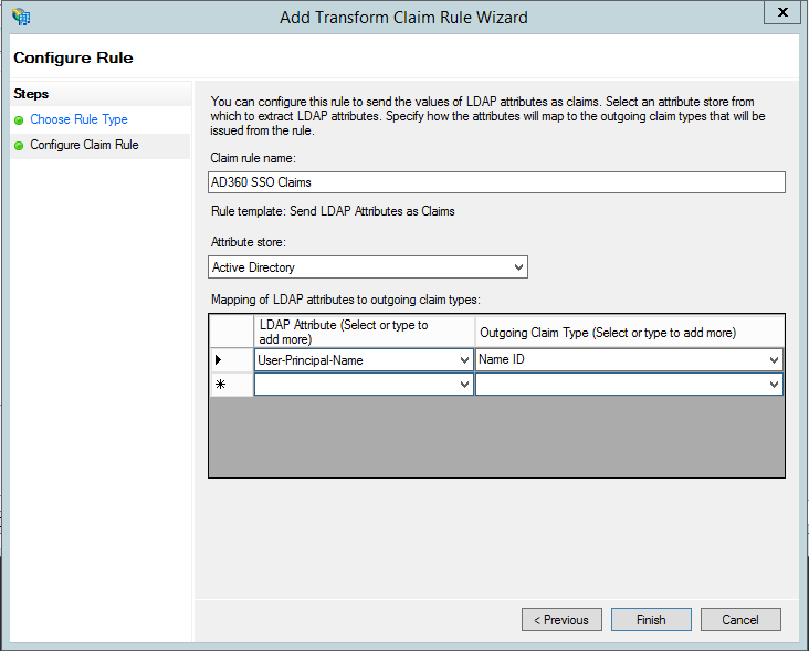 Outgoing Claim Type