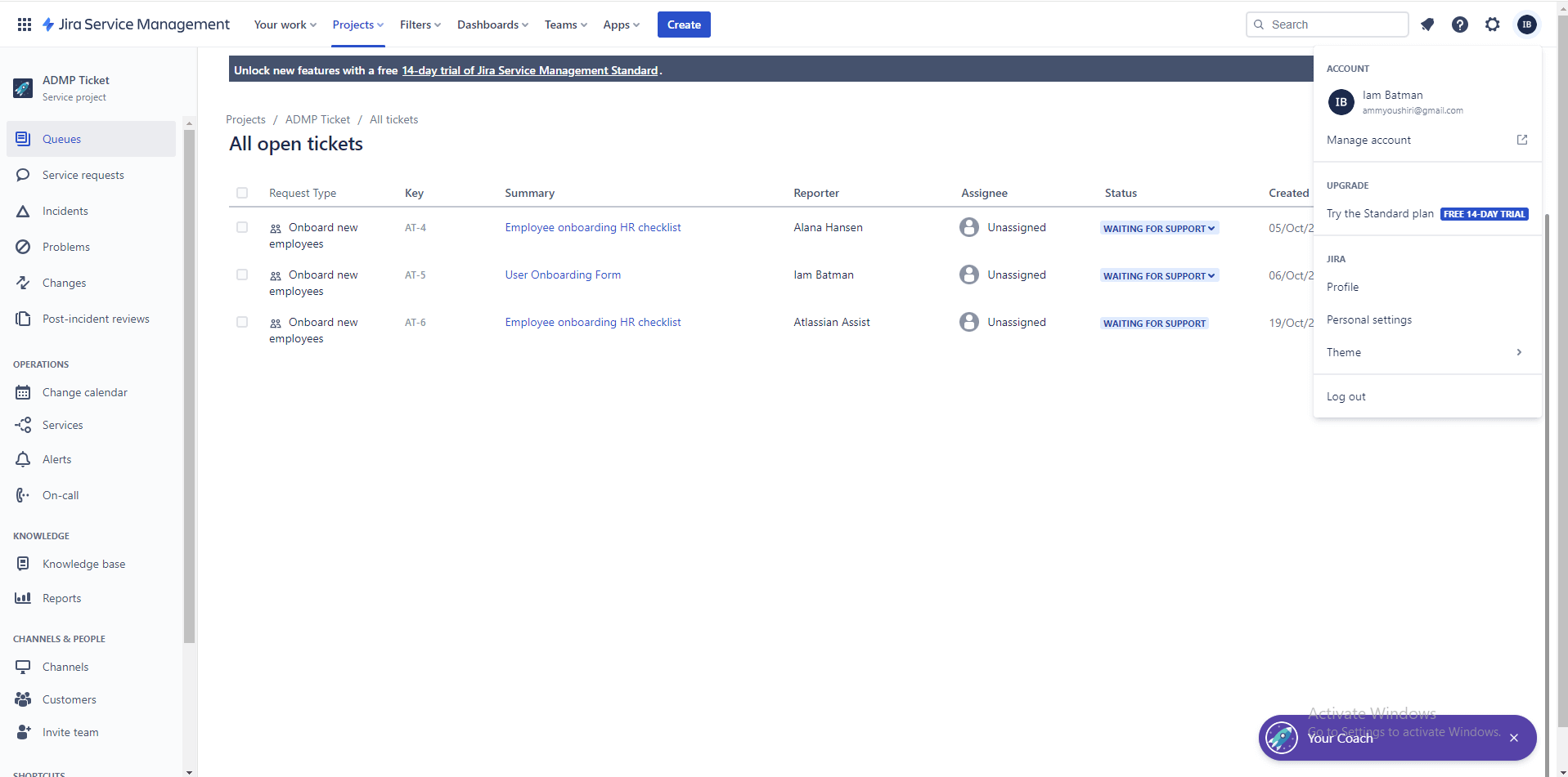 Jira Service Management