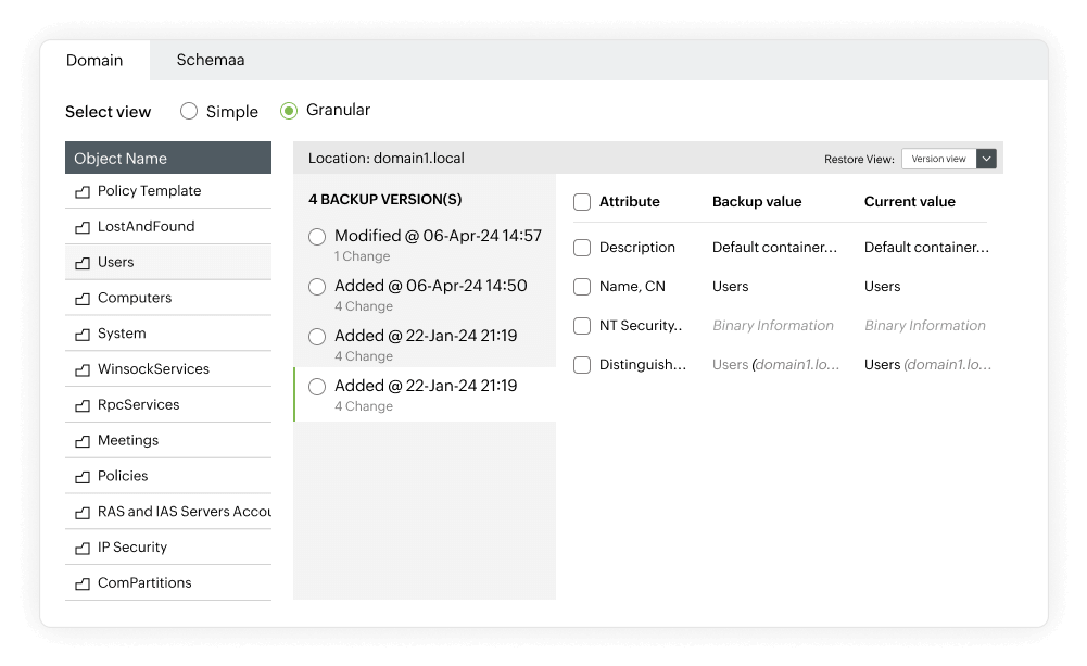 Accomplish zero-downtime backup and restoration