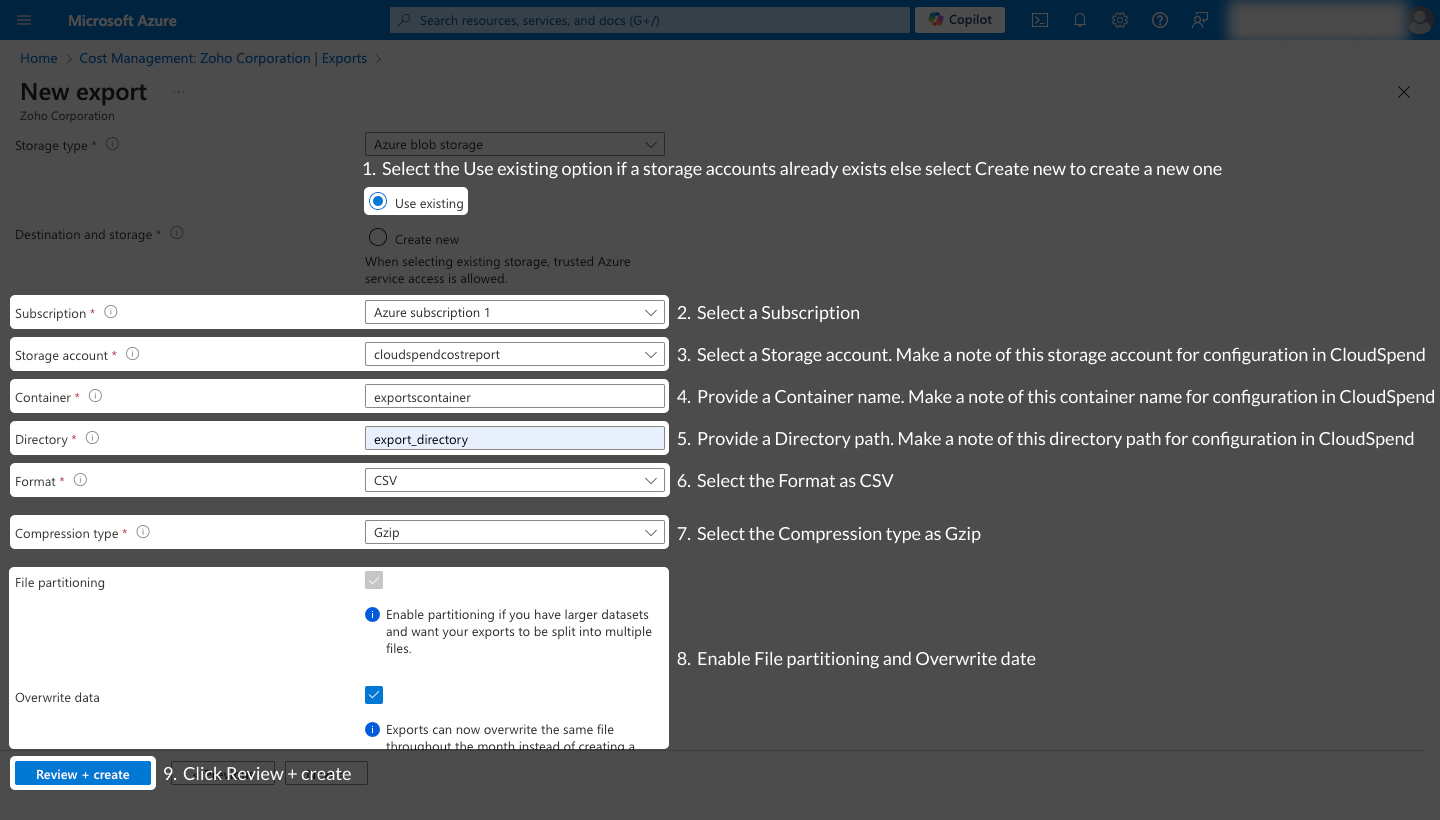 Subscription details