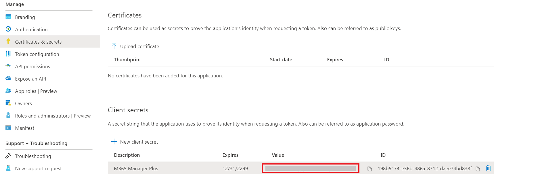 Manual Microsoft 365 tenant configuration