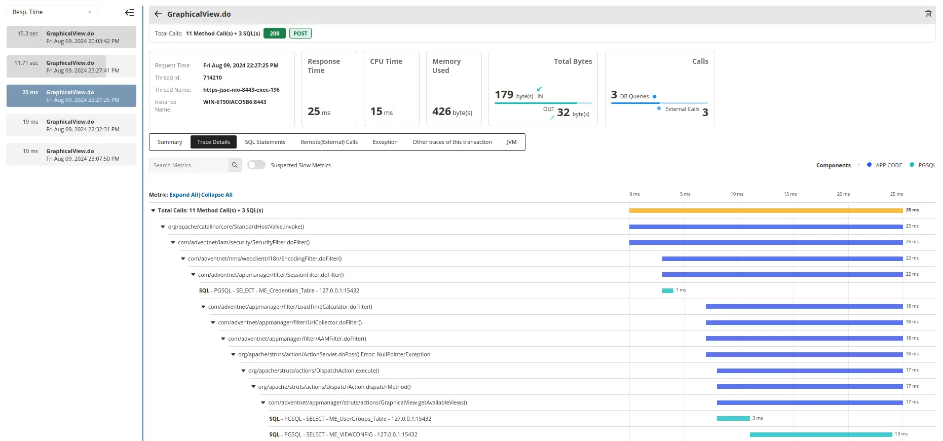 JD Edwards monitoring - ManageEngine Applications Manager