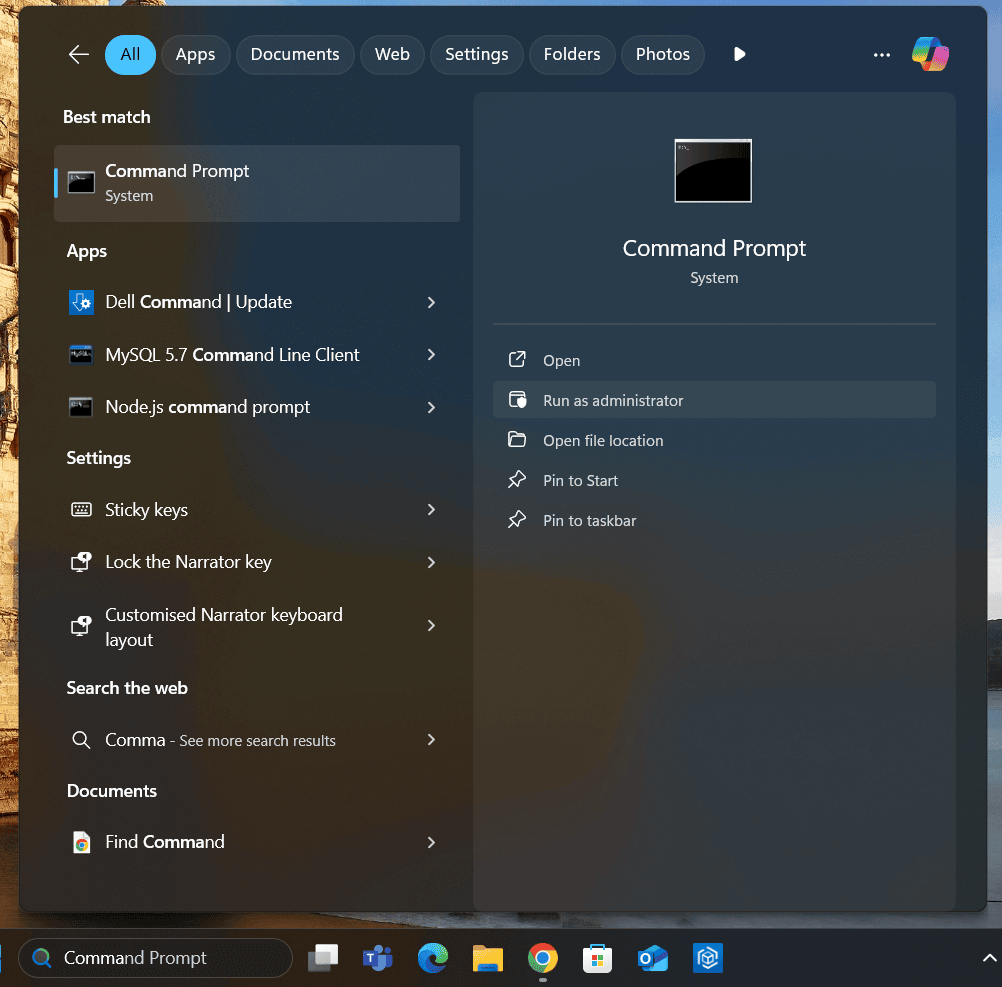 Figure 9: Viewing and accessing Windows update logs in Windows 11 using Command Prompt