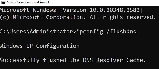 How to flush DNS in Windows: