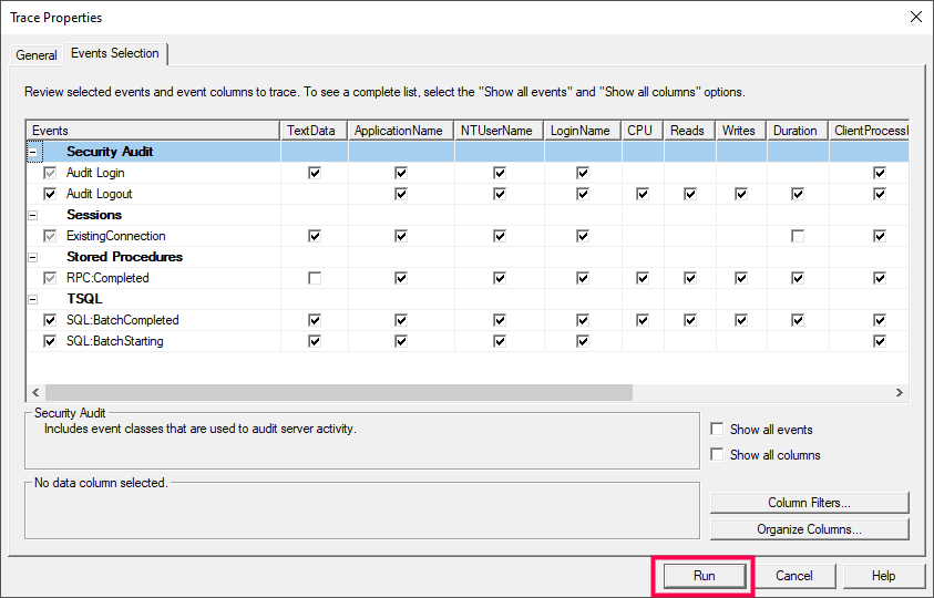 Collecting and analyzing trace data