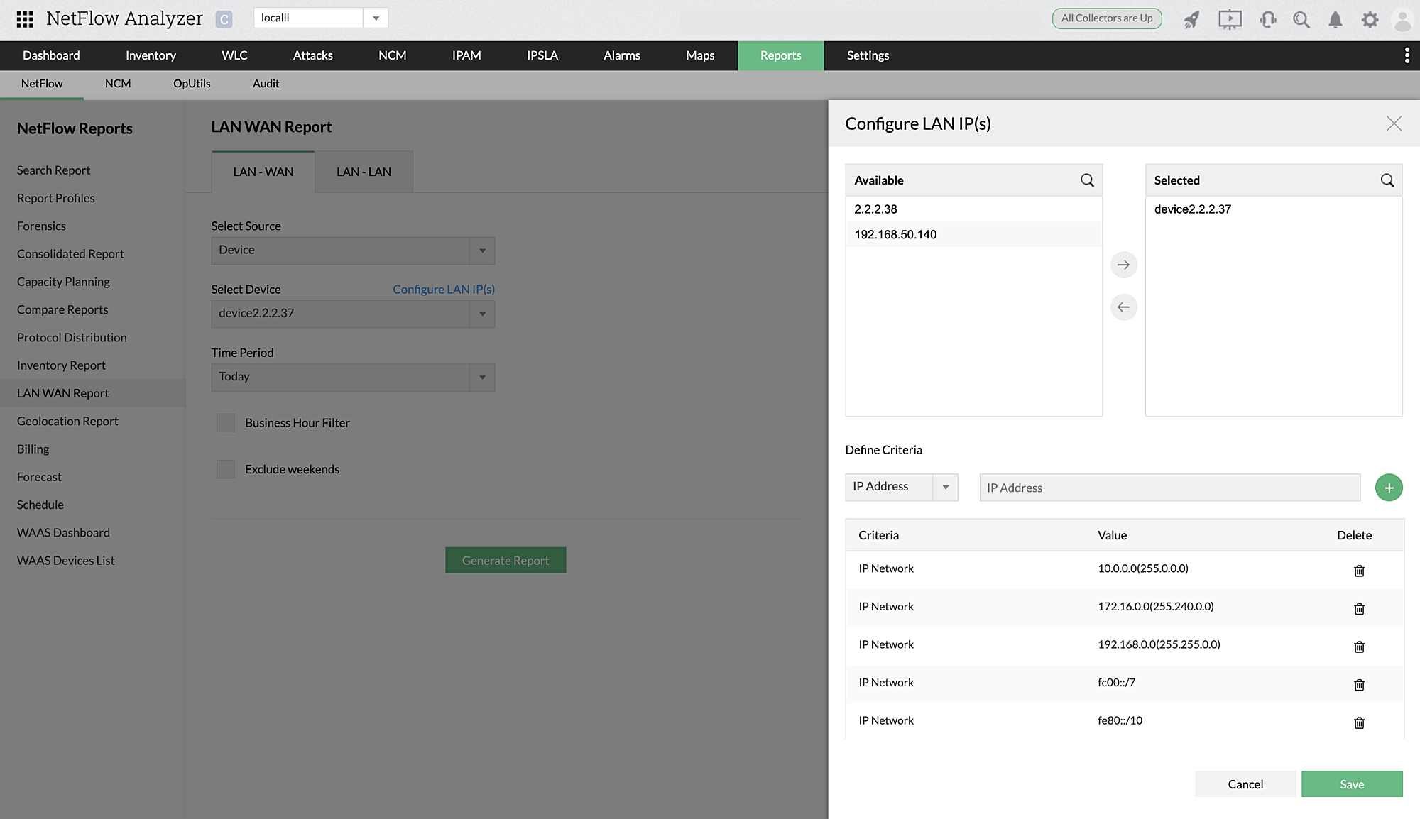 Steps to Configure LAN IP