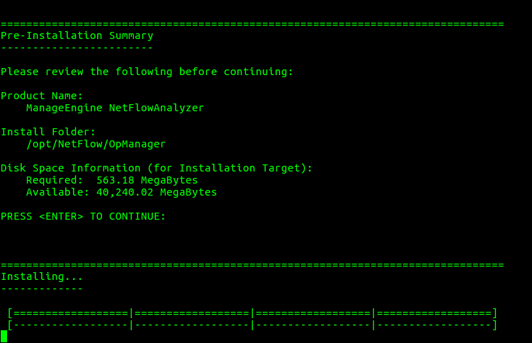 Manageengine NetFlow Analyzer Installation Guide - NetFlow Startup