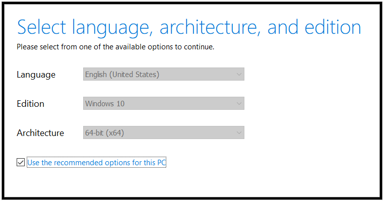 Create Windows 10 bootable ISO - ManageEngine OS Deployer