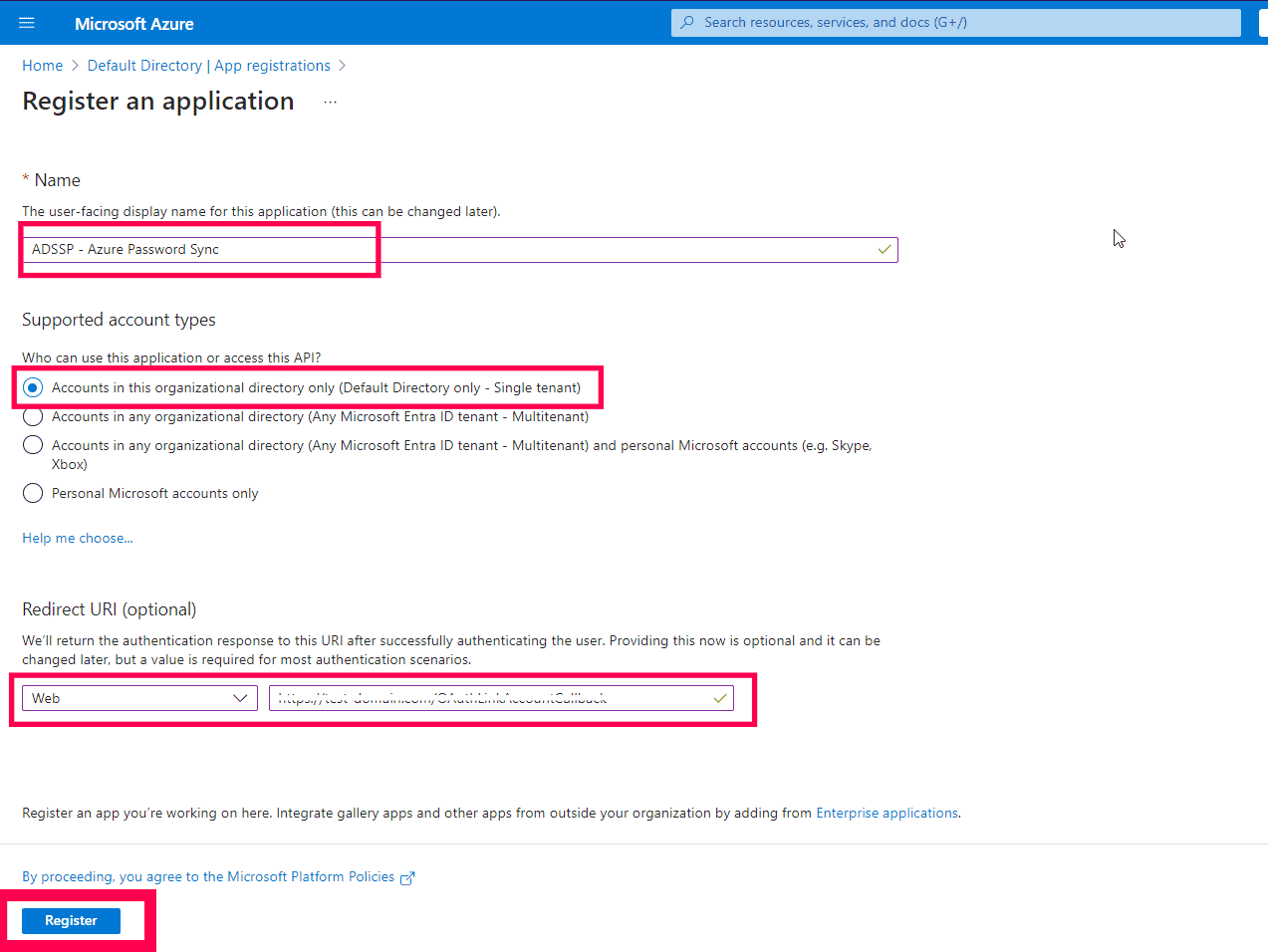 Password Synchronization with Microsoft Dynamics CRM