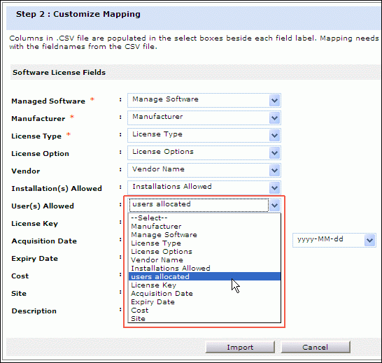 customize-mapping