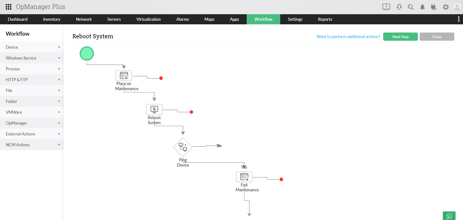 Unified ITOM - ManageEngine OpManager Plus