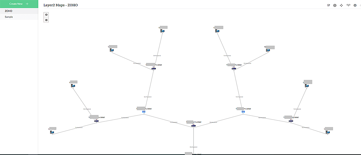 Network Map - ManageEngine OpManager