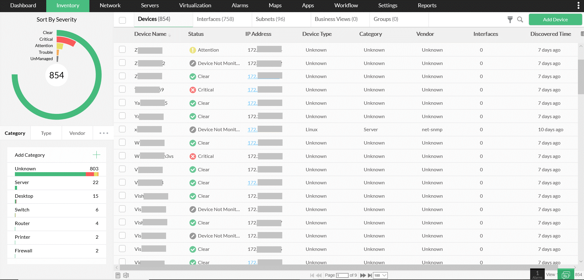 Switch Port Management Software - ManageEngine OpManager