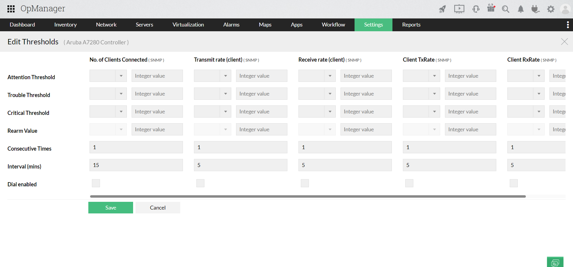 WiFi Performance Monitoring - ManageEngine OpManager