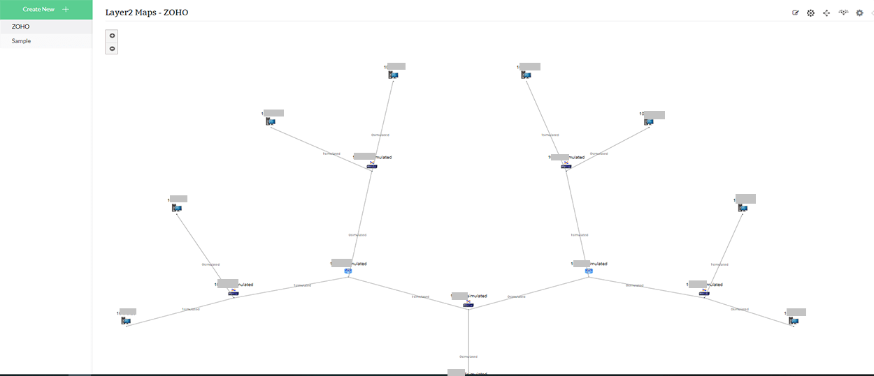 Network Layer Map - ManageEngine OpManager