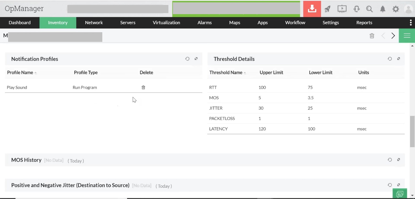 Troubleshooting Network Latency - ManageEngine OpManager