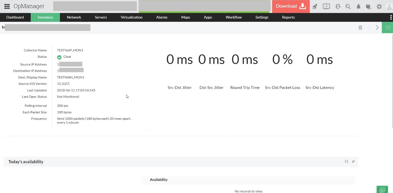 Wireless Monitor - ManageEngine OpManager