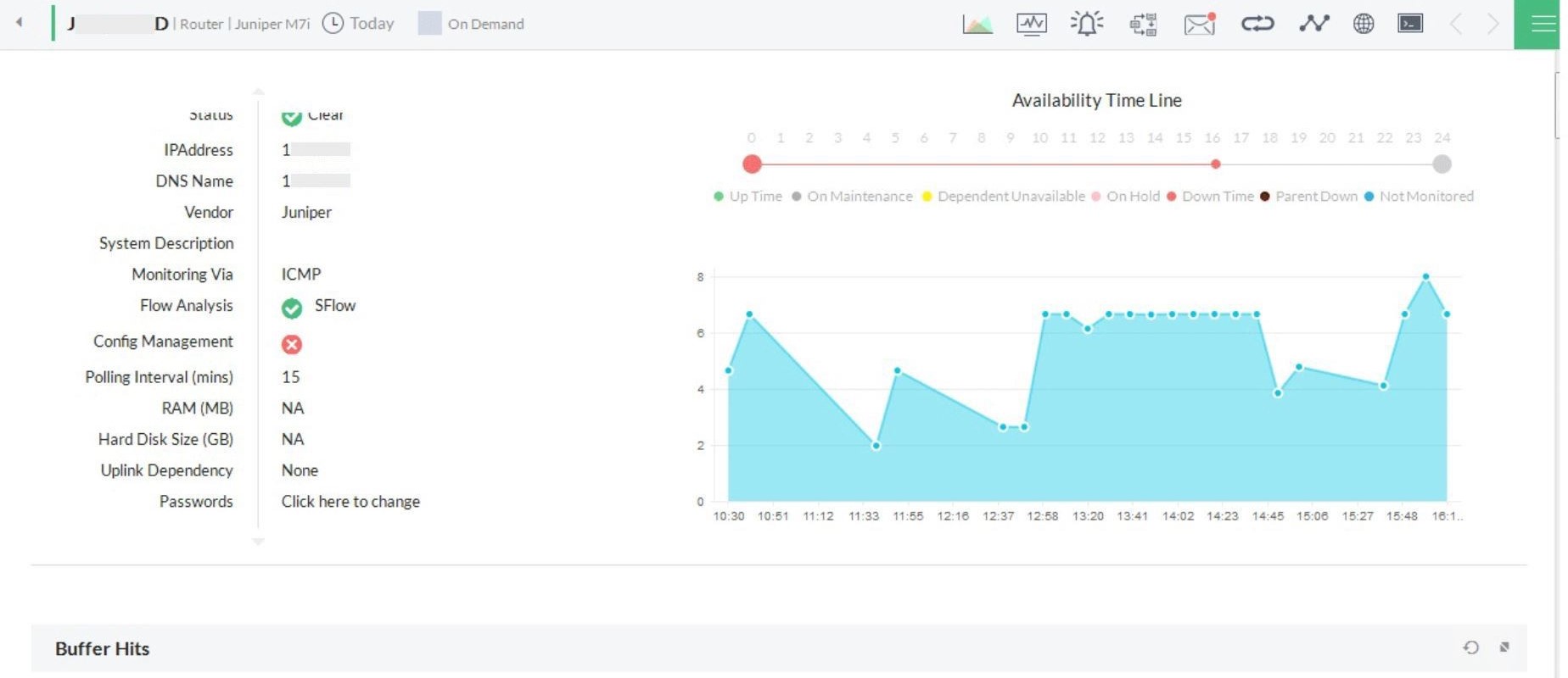 Router Monitoring - ManageEngine OpManager