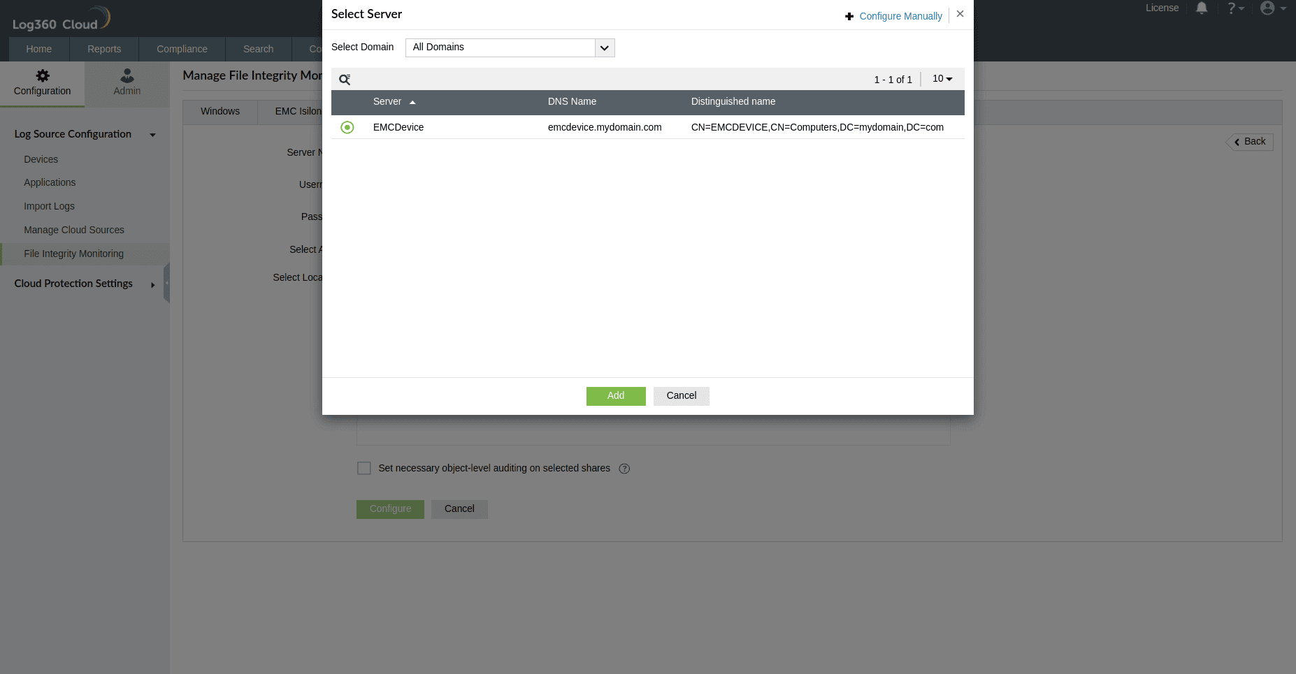 EMC CIFS server auditing