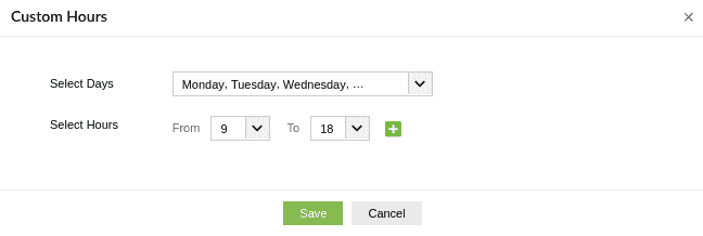Notification settings