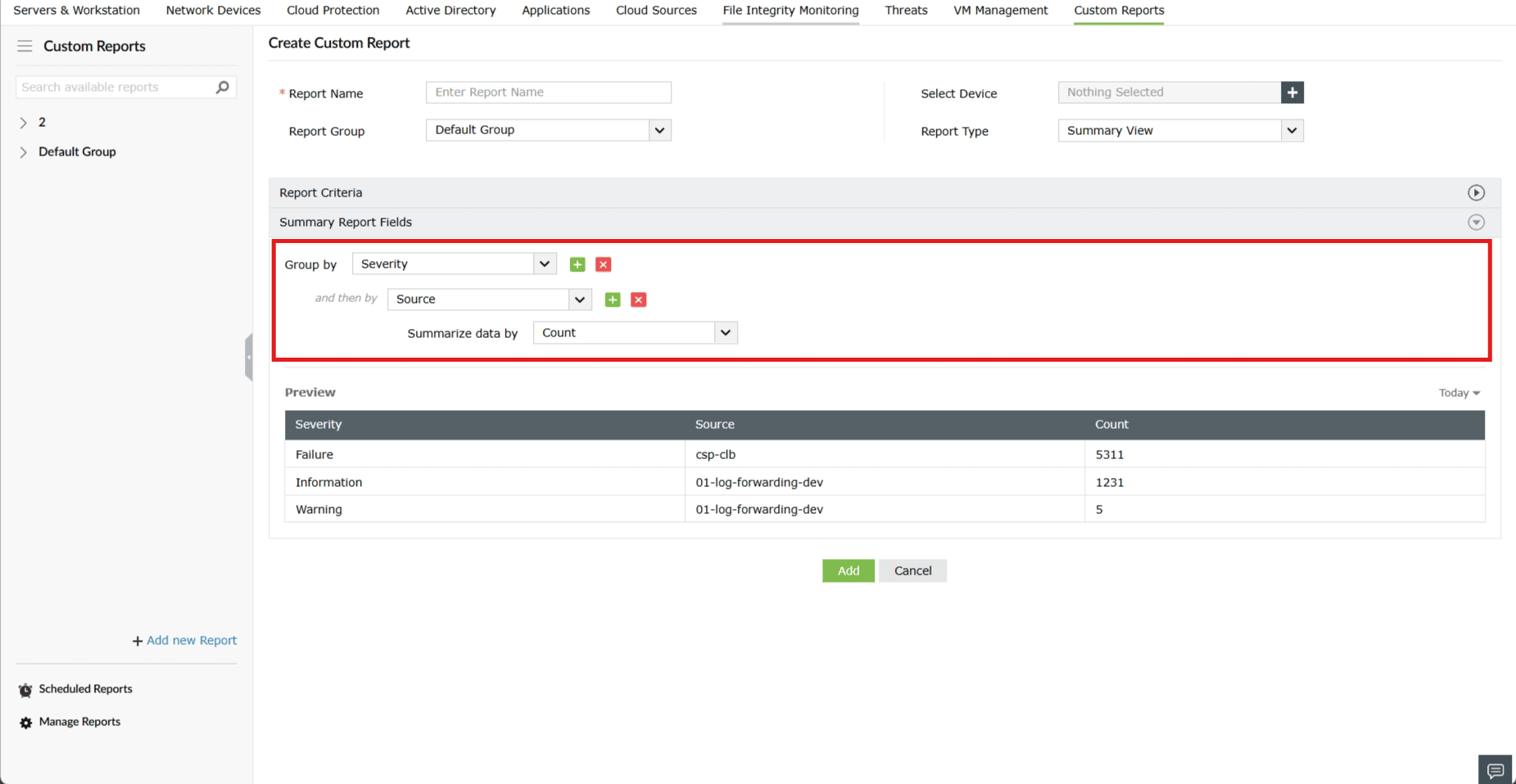 types-of-report-views