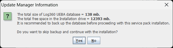 Auto database backup