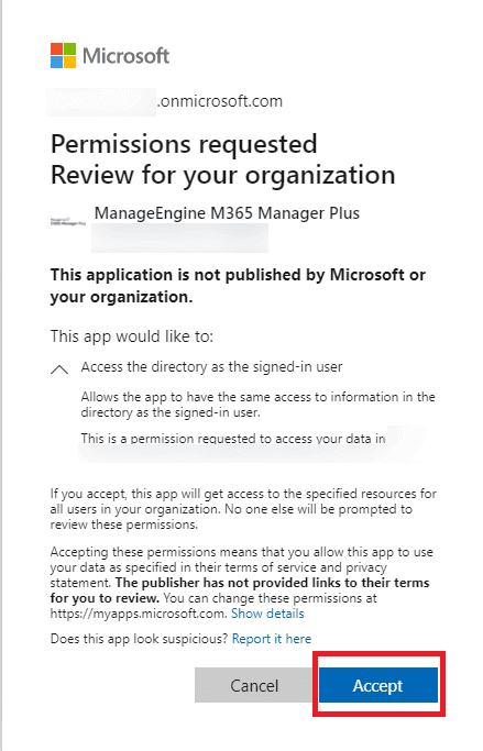 Microsoft 365 tenant configuration