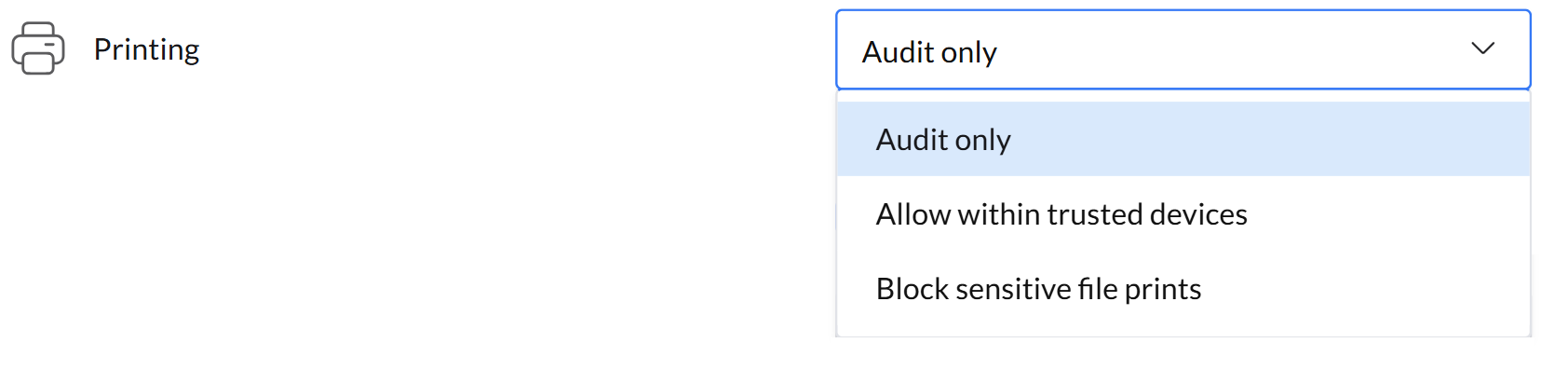 Policy deployment