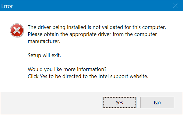 Driver errors