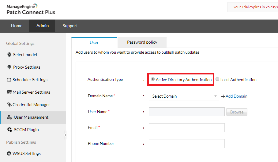 Intune application registration