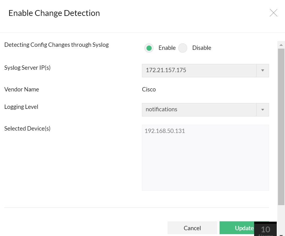 Änderungsmanagement in Echtzeit - ManageEngine Network Configuration Manager