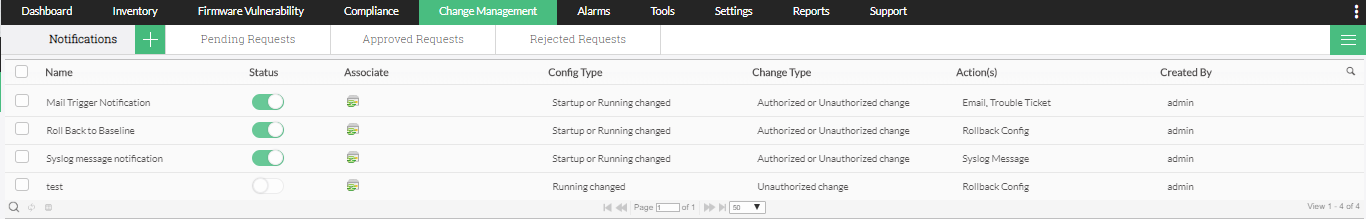 Managing Device Configurations - ManageEngine Network Configuration Manager