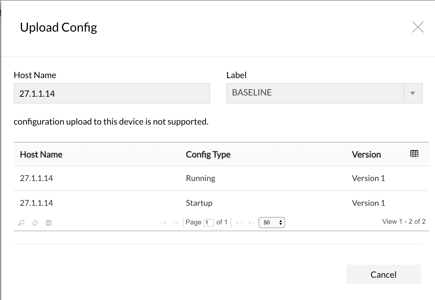 Baseline Configuration Tool - ManageEngine Network Configuration Manager