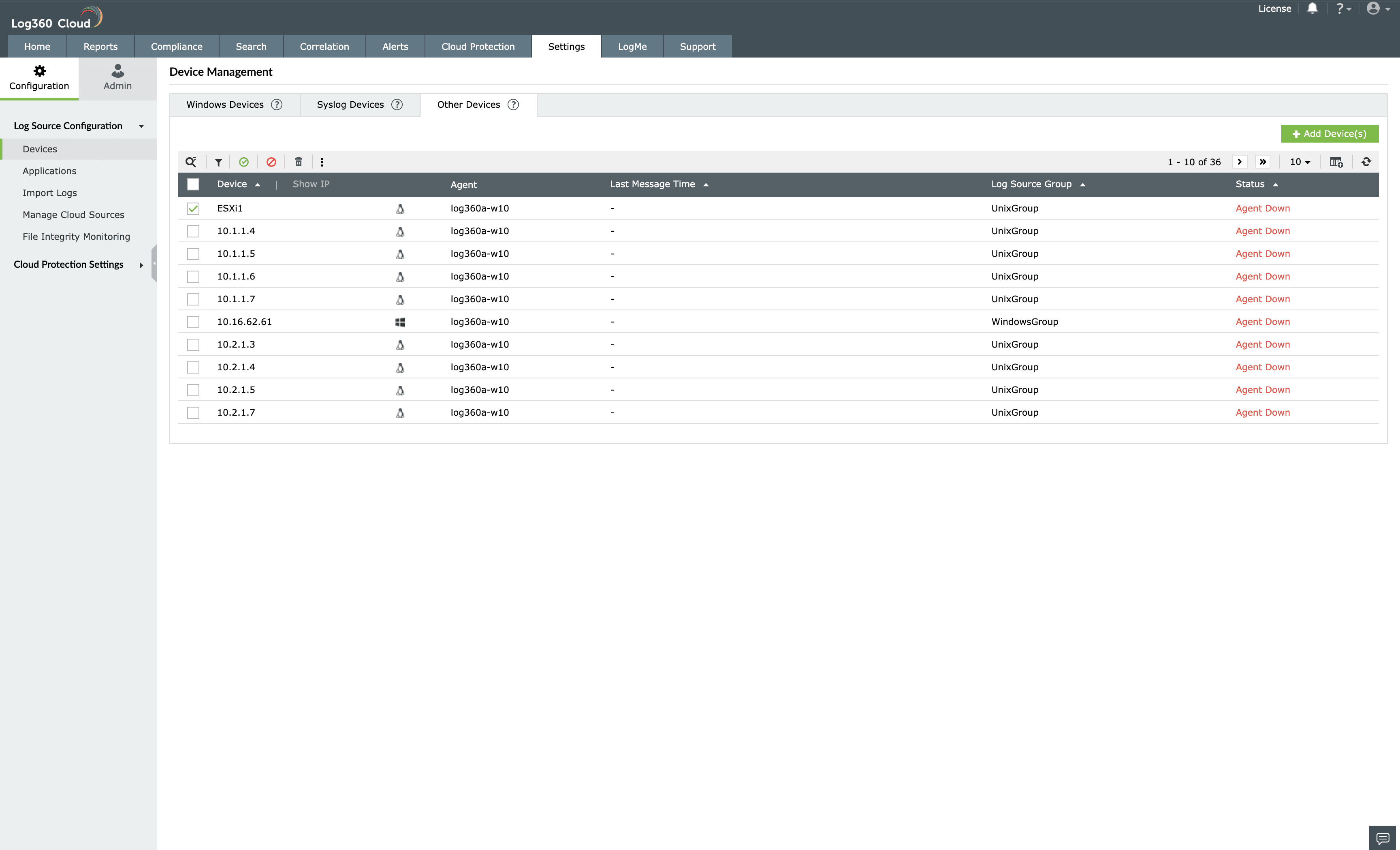 Add an ESXI device