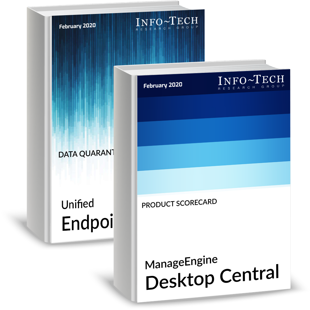 Ebook ManageEngine lider gestion unificada de endpoints info tech research group