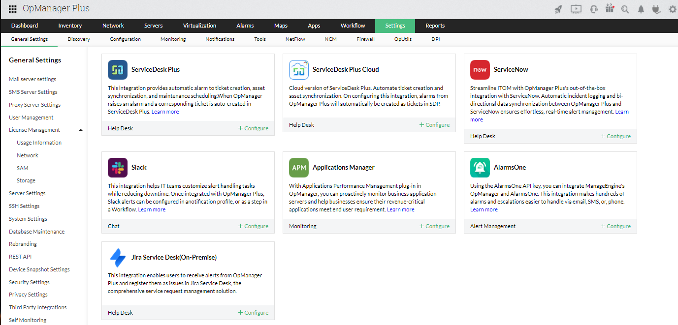 Monitor Network Infrastructure - ManageEngine OpManager Plus