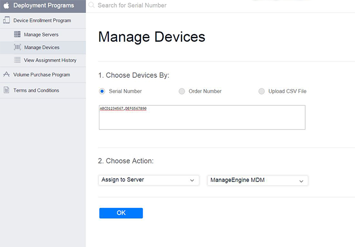 Adding Devices to Apple Deployment Program