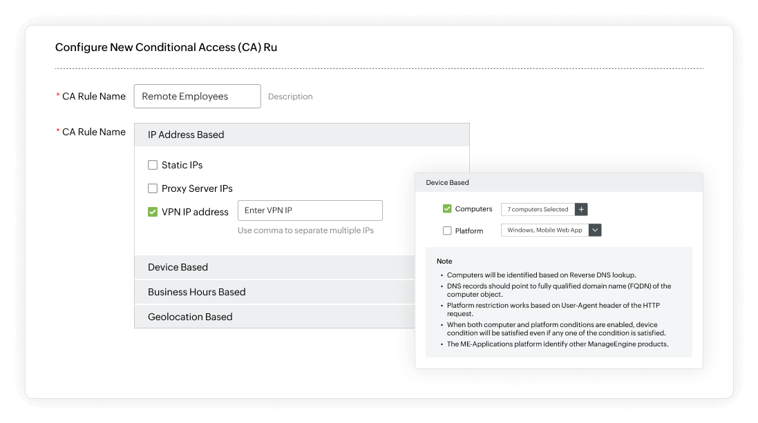 Enable role-based access control