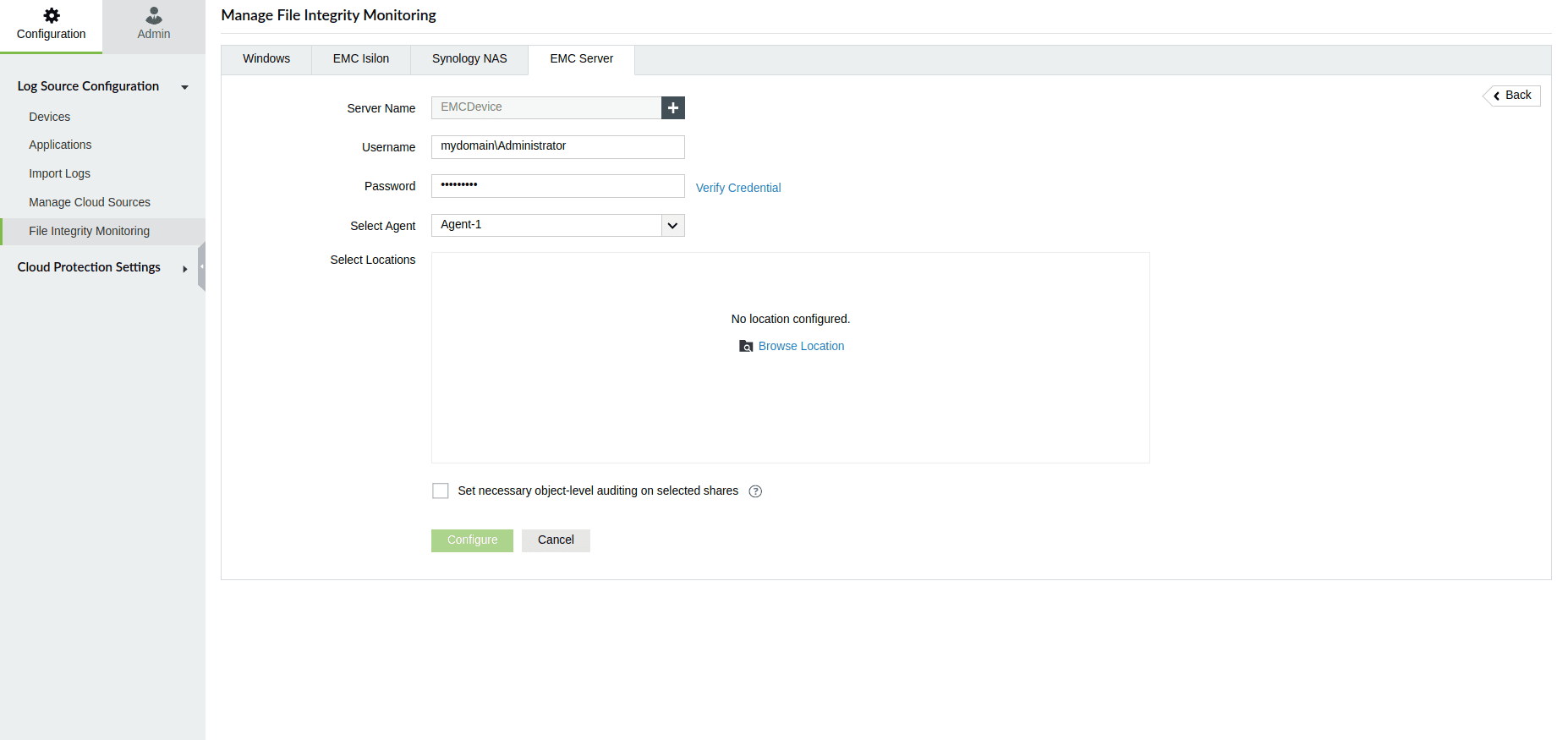 EMC CIFS server auditing