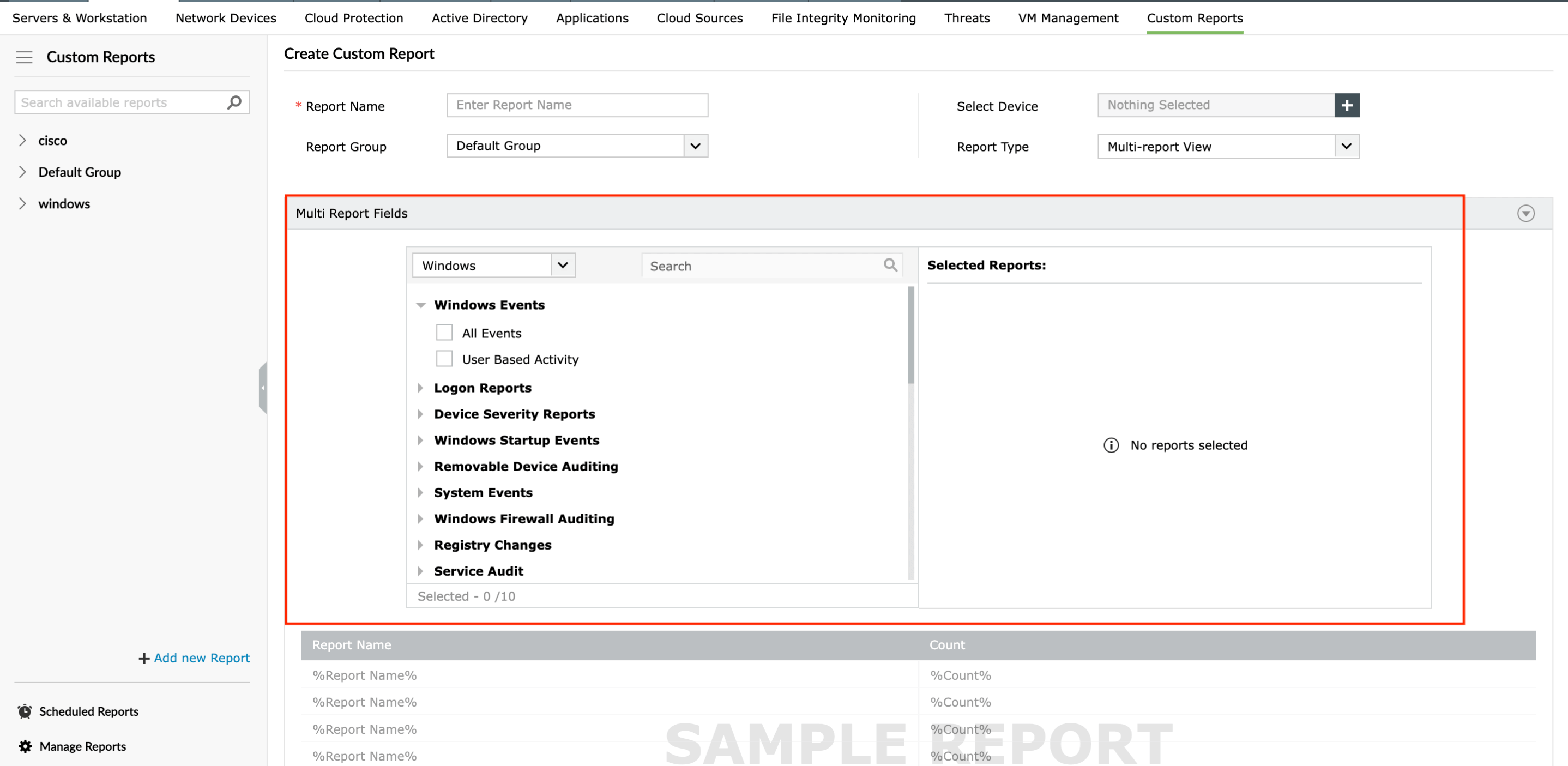 types-of-report-views