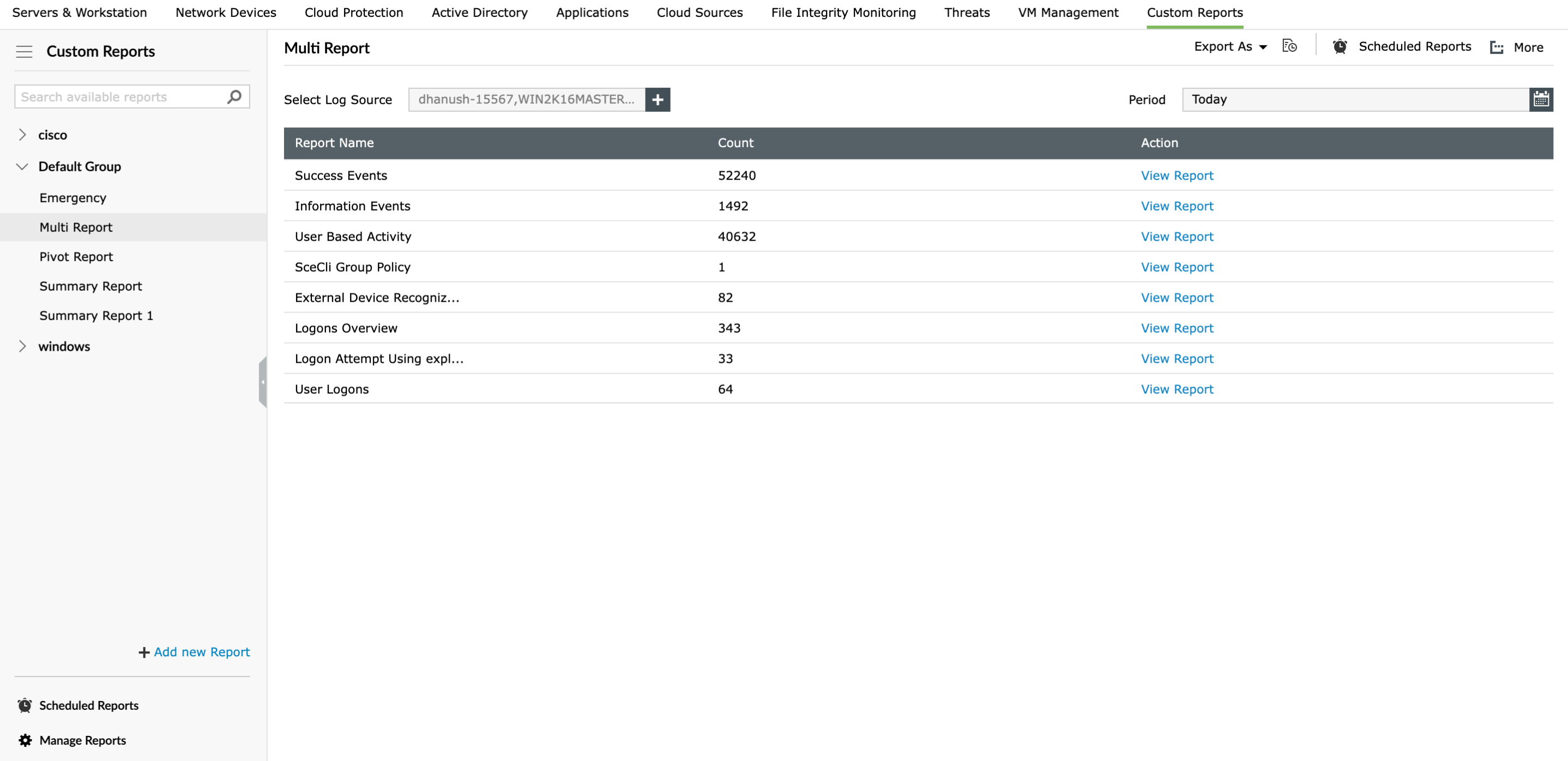 types-of-report-views