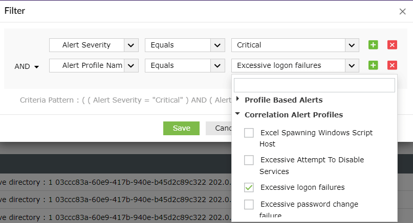 Creating Alert Profiles