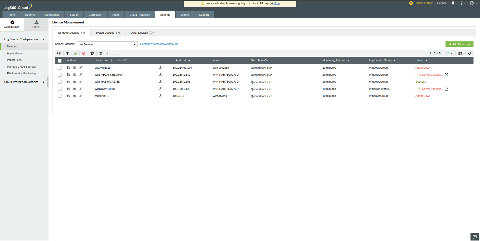 View RSoP Data