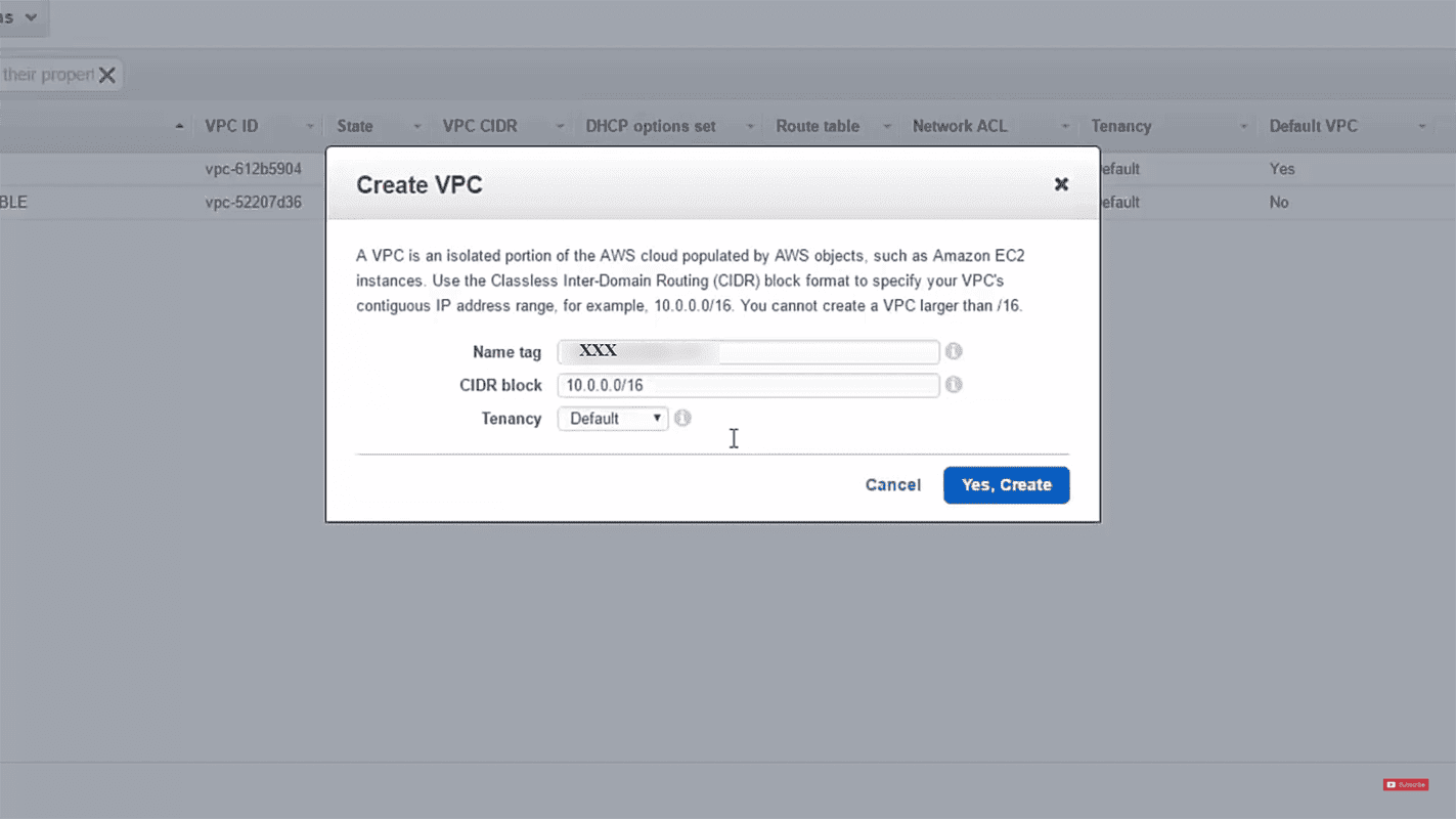 How to configure Amazon VPC