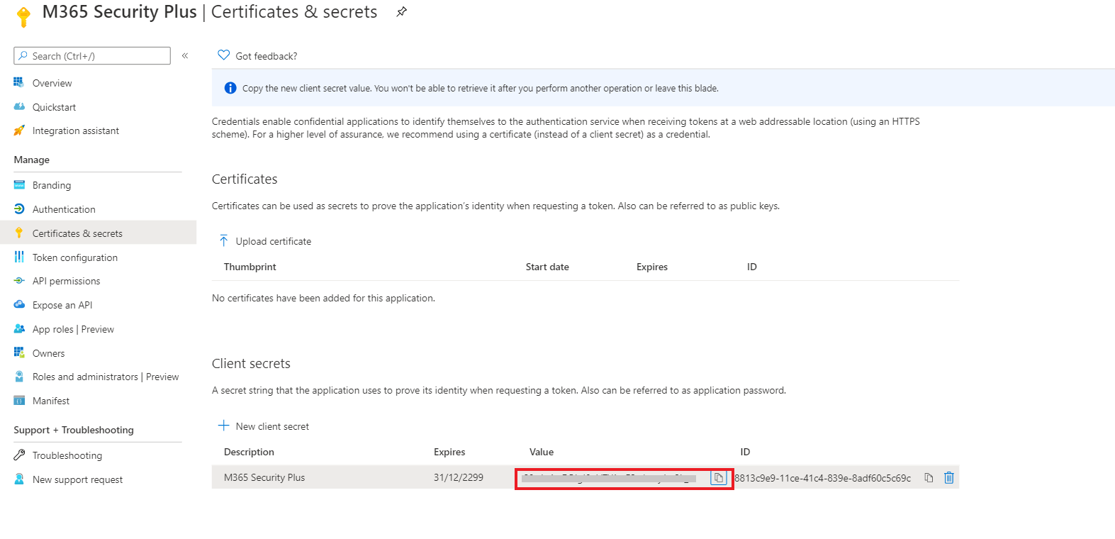 Manual Microsoft 365 tenant configuration