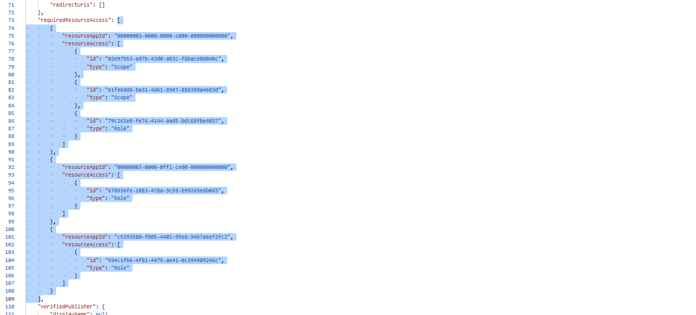 Assign API permissions