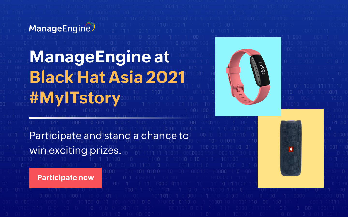 ManageEngine at Black Hat Asia 2021 MyITstory