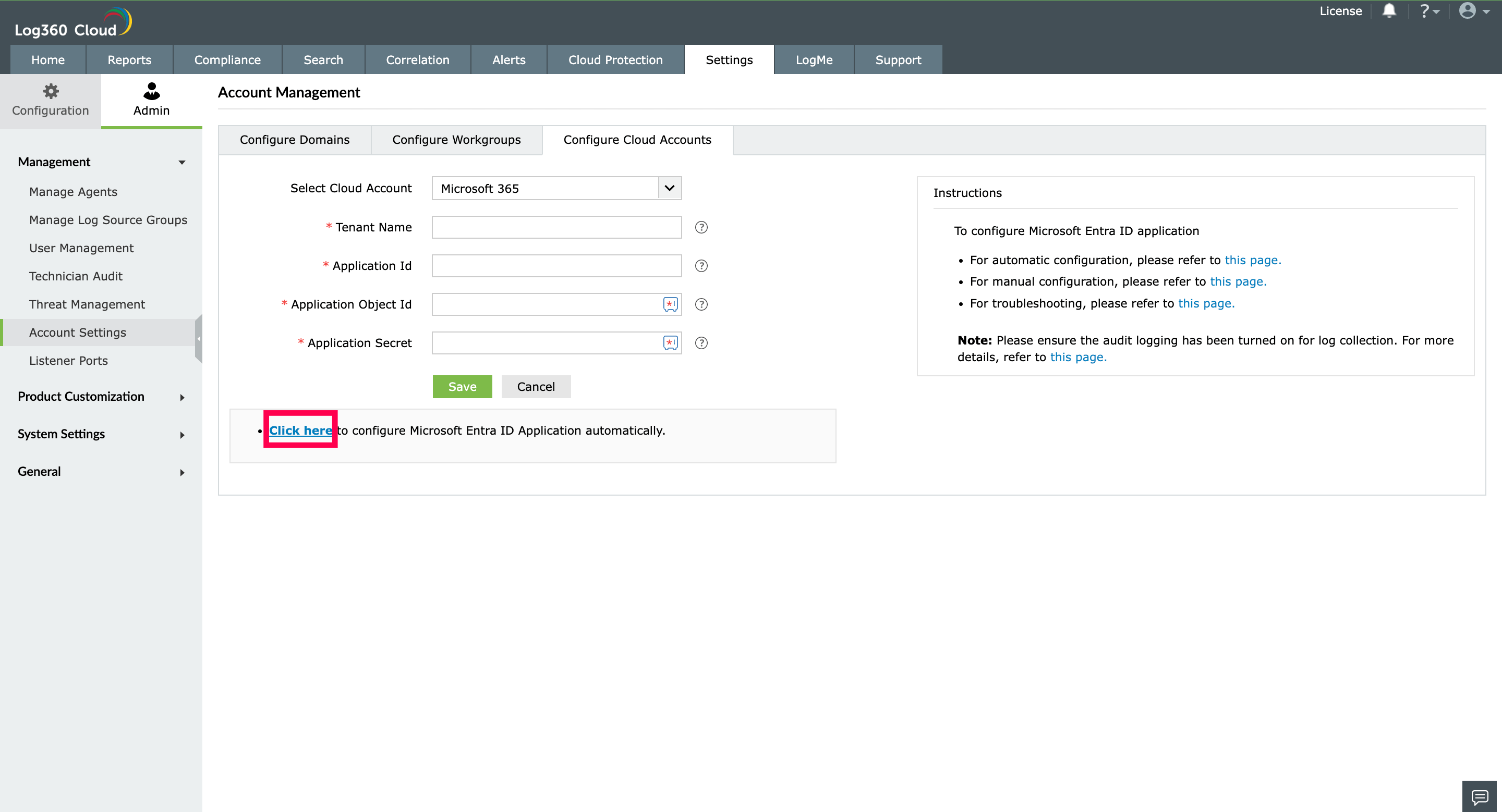 Automatic Microsoft 365 Tenant configuration